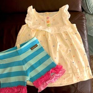 Matilda Jane top and Shorties